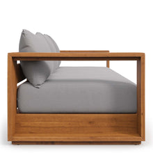 Load image into Gallery viewer, Tahoe Outdoor Patio Acacia Wood Sofa by Modway