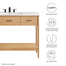 Load image into Gallery viewer, Zaire 48" Single Sink Bathroom Vanity by Modway
