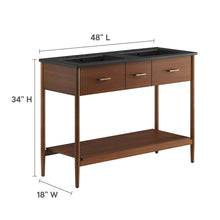 Load image into Gallery viewer, Zaire 48" Double Sink Bathroom Vanity by Modway