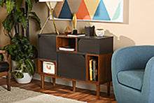 Load image into Gallery viewer, Baxton Studio Anderson Mid-century Retro Modern Oak and Espresso Wood Sideboard Storage Cabinet