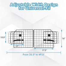 Load image into Gallery viewer, Folding Pet Divider Gate with 2 Straps and 2 Screw Caps for SUV