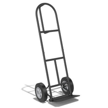 Load image into Gallery viewer, P-Handle Sack Truck with 10 Inch Wheels and Foldable Load Area-Black