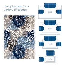Load image into Gallery viewer, Calithea Vintage Classic Abstract Floral 4x6 Area Rug by Modway
