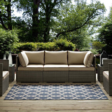 Load image into Gallery viewer, Cerelia Moroccan Trellis Indoor and Outdoor 9x12 Area Rug by Modway