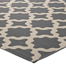 Load image into Gallery viewer, Cerelia Moroccan Trellis Indoor and Outdoor 9x12 Area Rug by Modway
