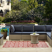 Load image into Gallery viewer, Ariana Vintage Floral Trellis Indoor and Outdoor 4x6 Area Rug by Modway