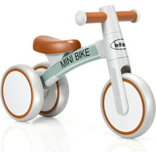 Load image into Gallery viewer, Indoor Outdoor Kids Riding Balance Bike with Silent Wheels-Gray
