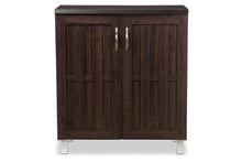 Load image into Gallery viewer, Baxton Studio Excel Modern and Contemporary Dark Brown Sideboard Storage Cabinet