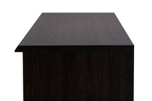Load image into Gallery viewer, Baxton Studio Unna 70-Inch Dark Brown Wood TV Cabinet with 2 Sliding Doors and Drawer