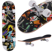 Load image into Gallery viewer, 31" x 8" Maple Deck Wood Child Professional Skateboard-B