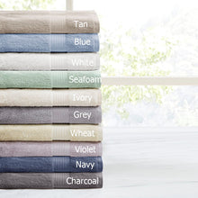 Load image into Gallery viewer, Organic 6 Piece Cotton Towel Set - MP73-7473