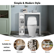 Load image into Gallery viewer, Wooden Toilet Storage Cabinet Bathroom