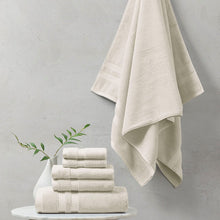 Load image into Gallery viewer, Plume 100% Cotton Feather Touch Antimicrobial Towel 6 Piece Set - BR73-2436