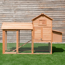 Load image into Gallery viewer, 80" Chicken Coop Cage Large Wooden House