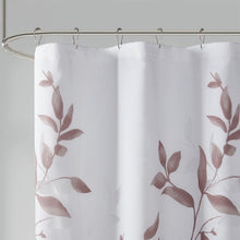 Load image into Gallery viewer, Madison Park Cecily 65% Rayonn 35% Polyester Shower Curtain- Mauve MP70-6630 By Olliix