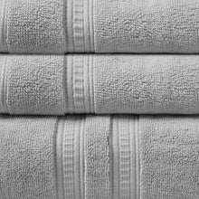 Load image into Gallery viewer, Plume 100% Cotton Feather Touch Antimicrobial Towel 6 Piece Set - BR73-2439