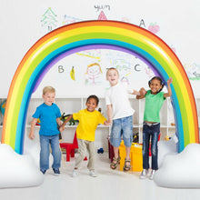 Load image into Gallery viewer, Inflatable Rainbow Sprinkler Backyard Games Outside Water Toy Yard