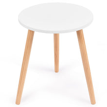 Load image into Gallery viewer, Small Modern Round Coffee Tea Side Table