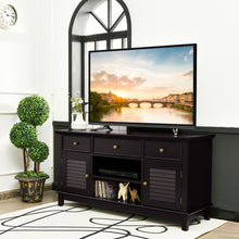 Load image into Gallery viewer, TV Stand Media Console with Drawers Cabinets-Brown