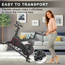 Load image into Gallery viewer, Stationary Exercise Bike Cycling Bike with 22Lbs Flywheel