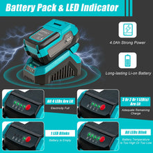 Load image into Gallery viewer, Electrical Cordless Leaf Blower with Battery and Charger-Gray