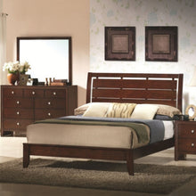 Load image into Gallery viewer, Home Furniture Bed Frame with Platform Wood Slats Tall Headboard-King Size