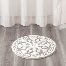 Load image into Gallery viewer, Madison Park Casablanca Medallion Cotton Tufted Rug -25"R MP72-4431 By Olliix