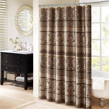 Load image into Gallery viewer, Madison Park Bellagio Jacquard Shower Curtain -72X72" MP70-3035 By Olliix