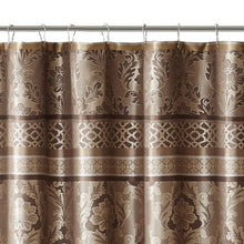 Load image into Gallery viewer, Madison Park Bellagio Jacquard Shower Curtain -72X72" MP70-3035 By Olliix