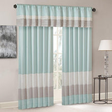 Load image into Gallery viewer, Madison Park Amherst Polyoni Pintuck Valance -50X18" MP41-4378 By Olliix