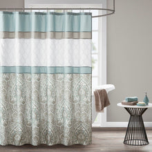 Load image into Gallery viewer, 510 Design Shawnee Printed And Embroidered Shower Curtain - 72X72" 5DS70-0094