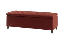 Load image into Gallery viewer, Madison Park Shandra Tufted Top Storage Bench FUR105-0040 By Olliix