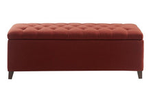 Load image into Gallery viewer, Madison Park Shandra Tufted Top Storage Bench FUR105-0040 By Olliix