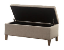 Load image into Gallery viewer, Madison Park Shandra Ii Tufted Top Storage Bench FUR105-0042 By Olliix