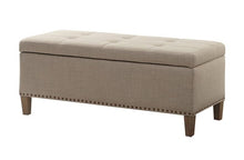 Load image into Gallery viewer, Madison Park Shandra Ii Tufted Top Storage Bench FUR105-0042 By Olliix