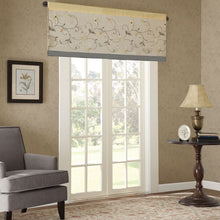 Load image into Gallery viewer, Madison Park Serene Embroidered Window Valance - 50X18" MP41-5479 By Olliix