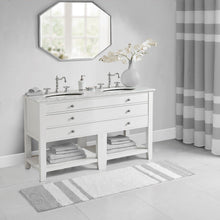 Load image into Gallery viewer, Madison Park Spa Cotton Reversible Bath Rug - 24X72" MP72-2491 By Olliix