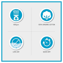 Load image into Gallery viewer, Madison Park Organic 6 Piece Organic Cotton Towel Set MP73-6182 By Olliix