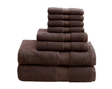 Load image into Gallery viewer, Madison Park Signature 800Gsm 100% Cotton 8 Piece Towel Set MPS73-196 By Olliix