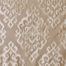 Load image into Gallery viewer, Mirage Knitted Jacquard Blackout Window Panel (50x84) - Champagne SS40-0013 By Olliix
