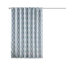 Load image into Gallery viewer, Sunsmart Blakesly Printed Ikat Blackout Patio Curtain - 100X84" SS40-0112