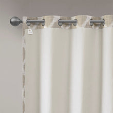 Load image into Gallery viewer, Sunsmart Blakesly Printed Ikat Blackout Patio Curtain - 100X84" SS40-0113