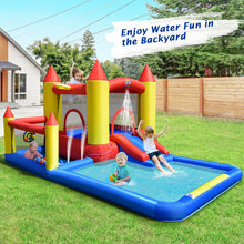 Load image into Gallery viewer, Inflatable Water Slide with Slide and Jumping Area