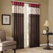 Load image into Gallery viewer, Madison Park Serene Embroidered Window Panel -50X84" MP40-1531 By Olliix