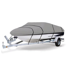 Load image into Gallery viewer, Heavy Duty 600D Marine Grade Polyester Canvas Trailerable Waterproof Boat Cover-M