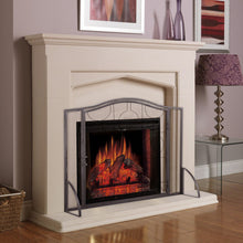Load image into Gallery viewer, Single Panel Heavy Duty Steel Fireplace Screen