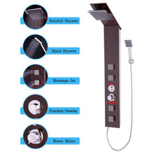 Load image into Gallery viewer, 52" Tempered Glass Shower Panel