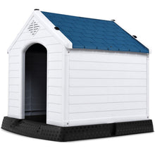 Load image into Gallery viewer, Indoor/Outdoor Waterproof Plastic Dog House Pet Puppy Shelter