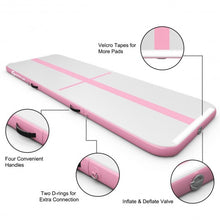 Load image into Gallery viewer, 15FT Air Track Inflatable Gymnastics Tumbling Mat -Pink