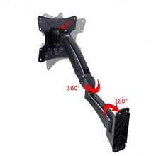 Load image into Gallery viewer, 51 lbs TV Wall Mount Hydraulic Arm Adjustable Monitor Bracket-Black